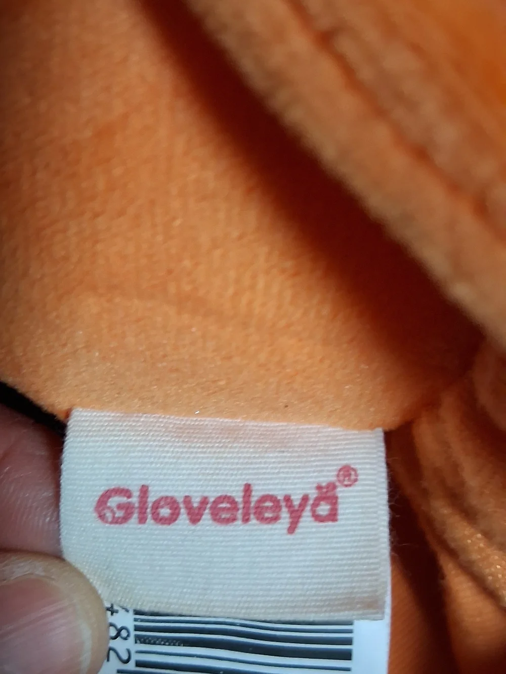 Gloveleya Orange Fox Dress Plush Doll - Kids Toy